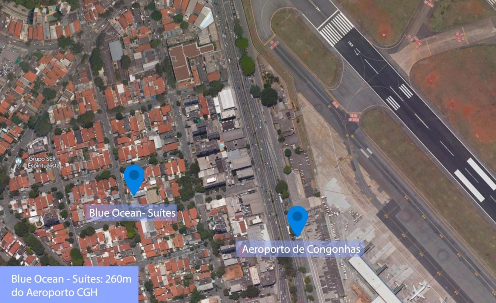 Blue Ocean Suites - Aeroporto Congonhas ساو باولو المظهر الخارجي الصورة